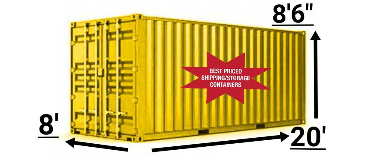 A yellow container with the words " best priced spring storage containers ".